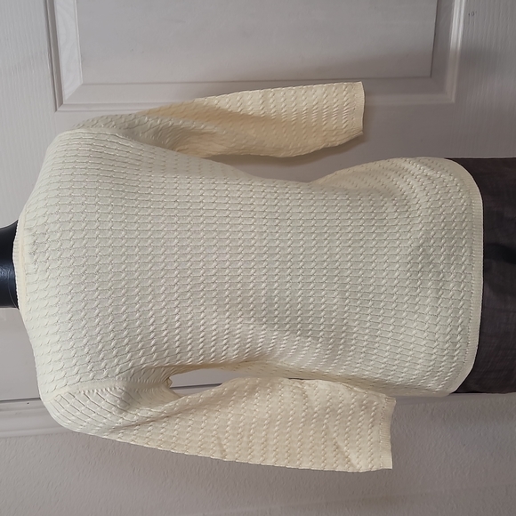 Karen Scott Cable Knit Sweater - Picture 2 of 7